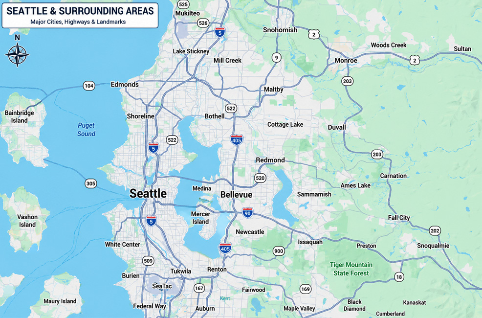 Service Area Map